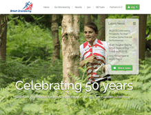 Tablet Screenshot of britishorienteering.org.uk